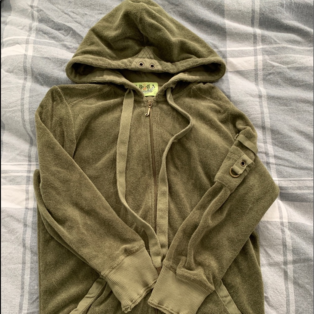 Juicy bundle. One terry one velour hoodie.